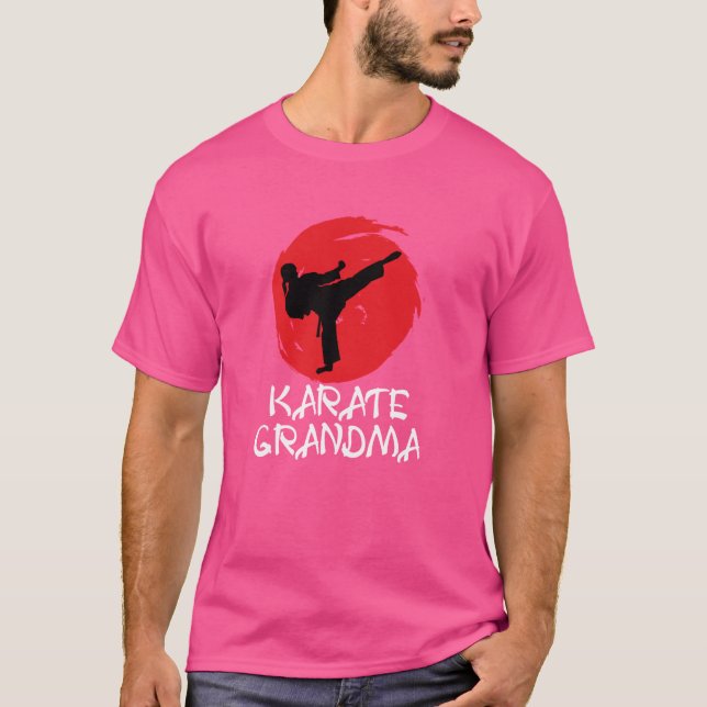 Camiseta Karate Abuela Orgullosa Karate Abuela (Anverso)