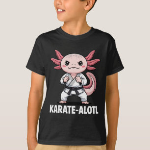 Camiseta Karate-alotl Axolotl Karate Lover Artes Marciales