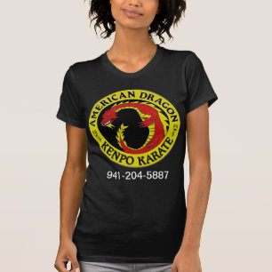 Camiseta Karate americano de Kenpo del dragón