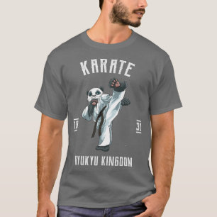 Camiseta Karate Artes Marciales japonesas luchando contra l