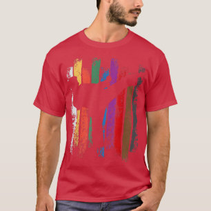 Camiseta Karate Belt Colors Silhouette