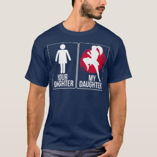 Camiseta Karate Black Belt Gi Chica Uniforme Tu Hija