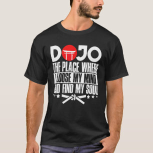 Camiseta Karate Black Belt Gi Uniform Dojothe Place Where I