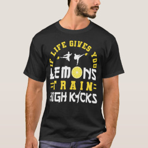 Camiseta Karate Black Belt Gi Uniform si Live te da Lem