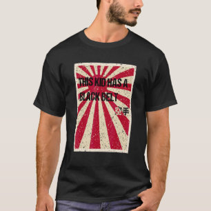 Camiseta Karate Black Belt Youth Kid