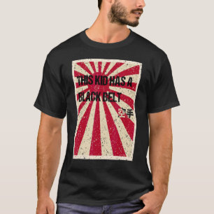 Camiseta Karate Black Belt Youth Kid