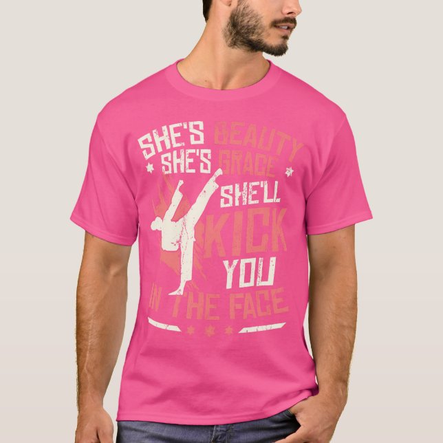 Camiseta Karate Chica ama a Karate (Anverso)
