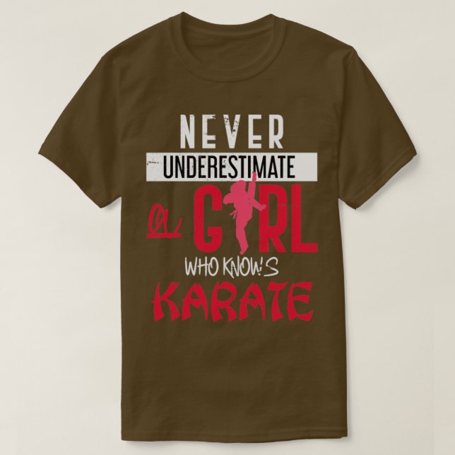 Camiseta Karate Chica Gift Karate (Diseño del anverso)