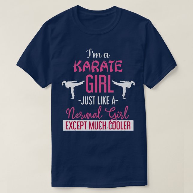 Camiseta Karate Chica Karate (Diseño del anverso)
