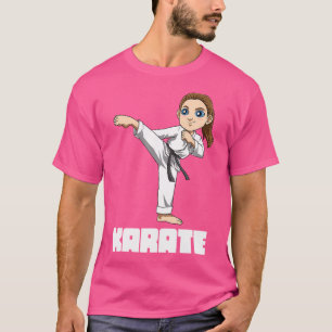 Camiseta Karate Chica Karate Kid - Cute Kyokushin Fighter