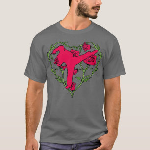 Camiseta Karate Chica Mae Geri Karate Kick Karate Fiesta Ju