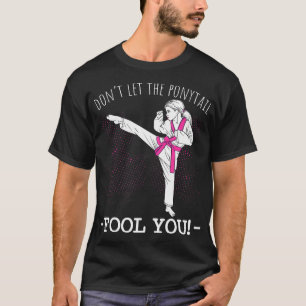 Camiseta Karate Chica Thai Taekwondo No Dejar Que El Ponita
