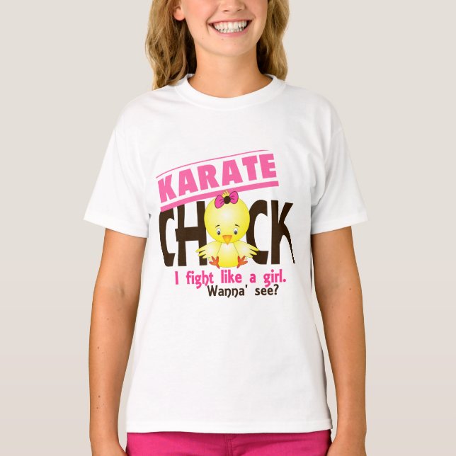 Camiseta Karate Chick 1 (Anverso)