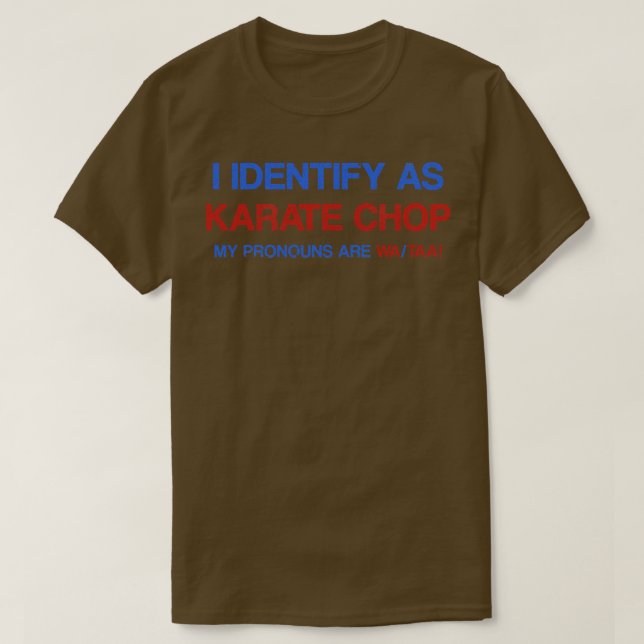 Camiseta Karate Chop (Diseño del anverso)