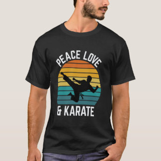 Camiseta Karate Clásico Me Encanta el Karate para Niños, Ad
