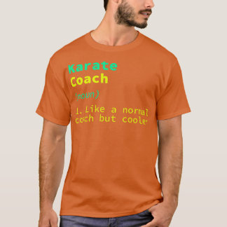 Camiseta Karate Coach Definition Funny Sensei Humor Premium