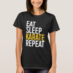 Camiseta Karate - Comer karate de sueño repetido.1