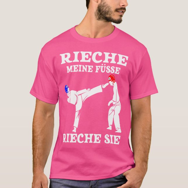 Camiseta Karate Con Diseño De Kickboxing (Anverso)