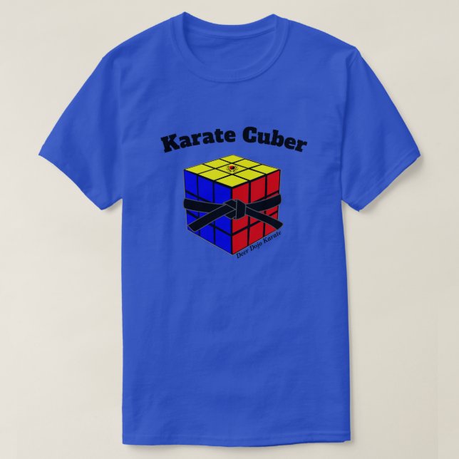 Camiseta Karate Cubers Shirt (Diseño del anverso)
