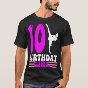 Camiseta Karate Cumpleaños Niños Taekwondo 10 Años