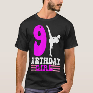 Camiseta Karate Cumpleaños Niños Taekwondo Noveno