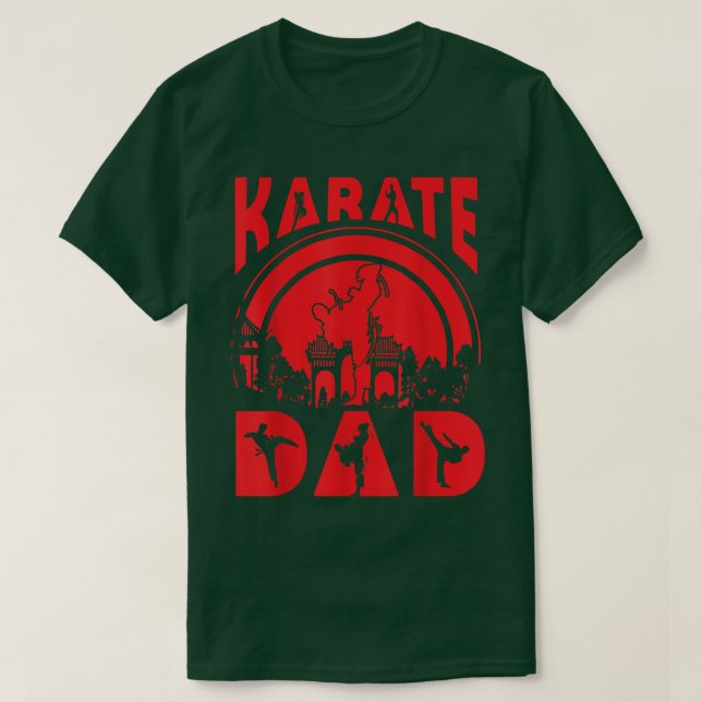 Camiseta Karate Dad  (Diseño del anverso)