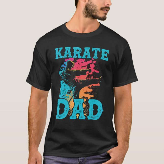 Camiseta Karate Dad Best Daddy Ever MMA Martial Artist Fath (Anverso)