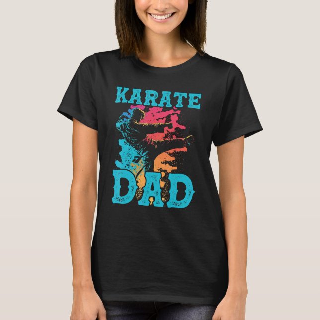 Camiseta Karate Dad Best Daddy Ever MMA Martial Artist Fath (Anverso)