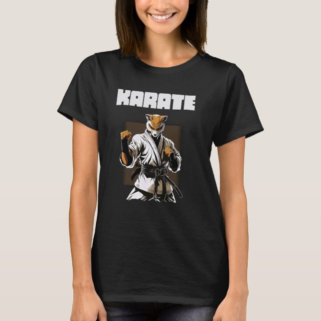 Camiseta Karate de deportes de combate Fox (Anverso)