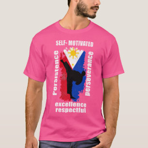 Camiseta Karate de kickboxing de artes marciales filipinas