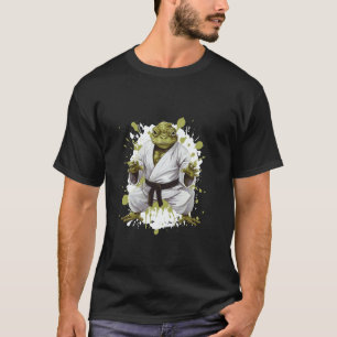 Camiseta Karate de rana luchador de animales judo