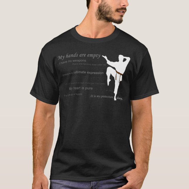 Camiseta Karate de Shorin Ryu (Anverso)