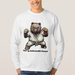 Camiseta "Karate derrotado por el oso"