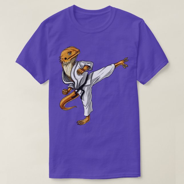 Camiseta Karate Dragón con las culatas (Diseño del anverso)