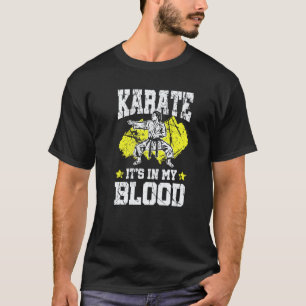 Camiseta Karate Está En Mi Sangre Artes Marciales Deportes