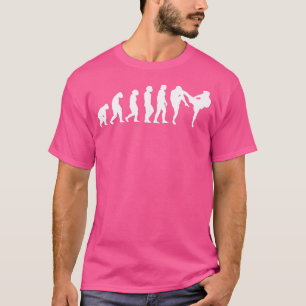Camiseta Karate Evolution Muay Thai Taekwondo Ju-Jutsu Kung