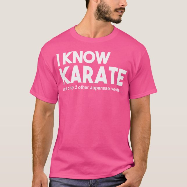 Camiseta Karate Funny (Anverso)
