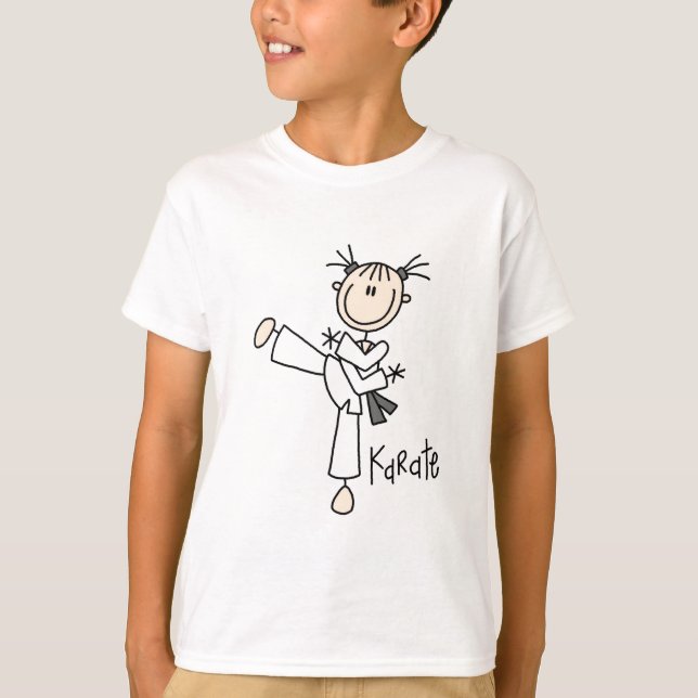 Camiseta Karate Girl Tshirts and Gifts (Anverso)