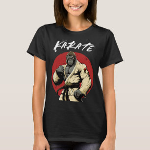 Camiseta Karate Gorilla Karateka Niños y Chicas Karate Gor