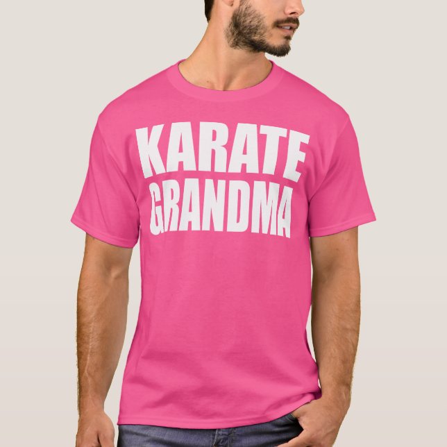Camiseta Karate Grandma Shirt (Anverso)