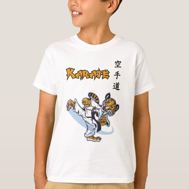 Camiseta Karate Infantil Básica (Anverso)