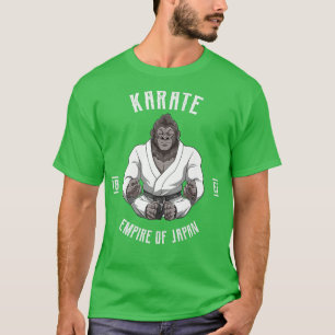 Camiseta Karate Japón Okinawa Gorila Karate Mart Japonés