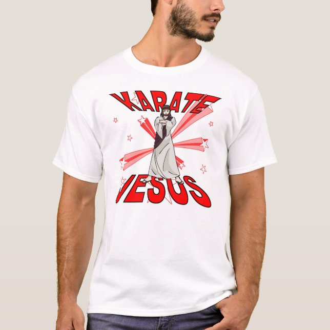 Camiseta Karate Jesús (Anverso)
