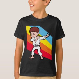 Camiseta Karate Judo Jujutsu Taekwondo Kickboxing Dabbing D
