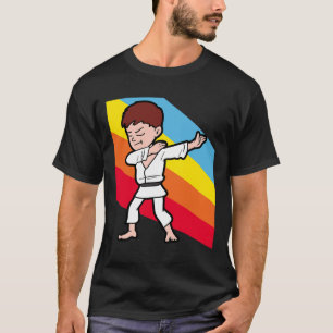 Camiseta Karate Judo Jujutsu Taekwondo Kickboxing Dabbing D