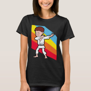 Camiseta Karate Judo Jujutsu Taekwondo Kickboxing Dabbing D