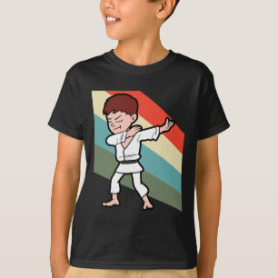 Camiseta Karate Judo Jujutsu Taekwondo Kickboxing Dabbing D