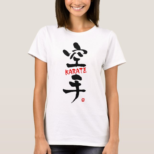 CAMISETA KARATE-KANJI (Anverso)