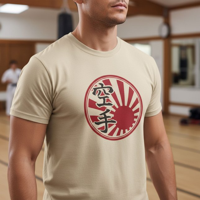 Camiseta Karate Kanji Rising Sun (Subido por el creador)