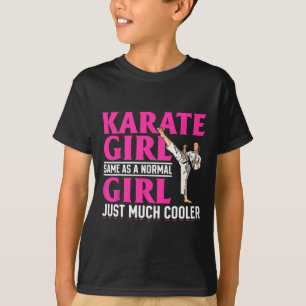 Camiseta Karate Karate Chica Igual Que Un Chica Normal